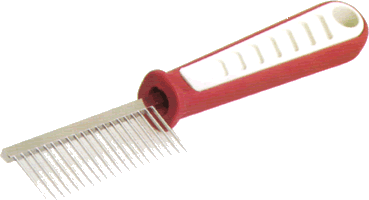 Comb Metal With Handle Coarse