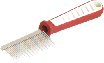 Comb Metal With Handle Moulting