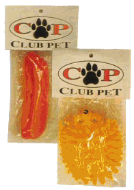 Plastic Squeaky Hot Dog