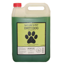 Nature's Pet Dirty Dog Shampoo 5litre